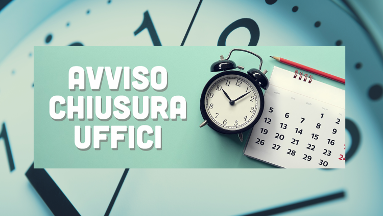 Orario e chiusura estiva 2026