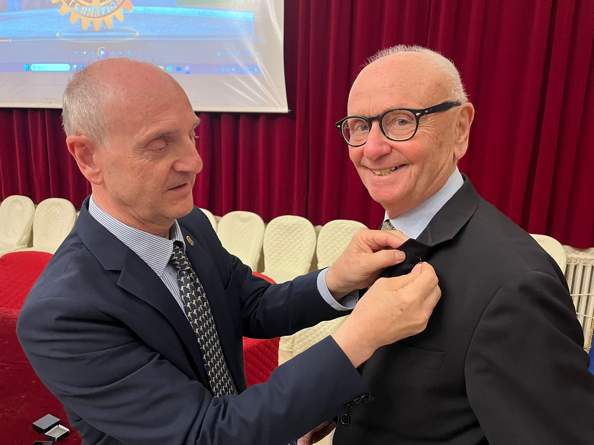 Il Rotary internazional premia il collega Filosa
